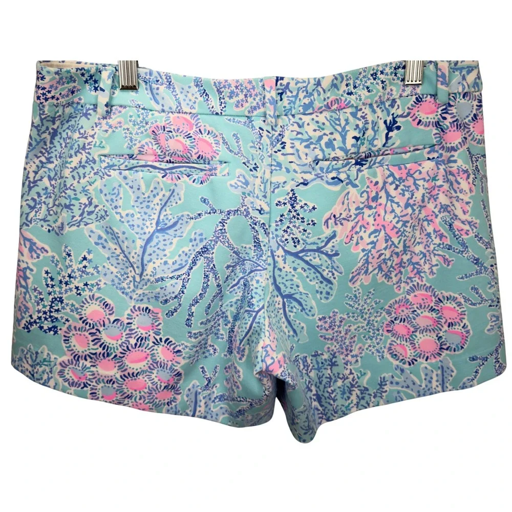 Lilly Pulitzer Callahan Shorts Womens Size 8 Coastal Preppy Resortwear Vacation